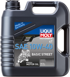 Basic Street 4T Oil - 10W-40 - 4 Liters