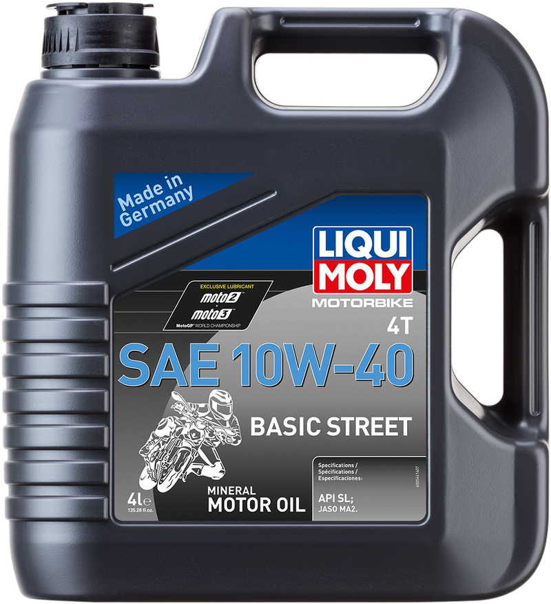 Basic Street 4T Oil - 10W-40 - 4 Liters