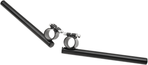 1" Clip-On Handlebar - 39 mm - Dimpled - Black
