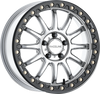 Wheel - Alpha - Front/Rear - Hyper Silver/with Black Ring - 17x7 - 5/4.5 - +25 mm - view 1