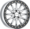 Wheel - Alpha - Front/Rear - Hyper Silver/with Black Ring - 17x7 - 4/156 - +25 mm - view 1