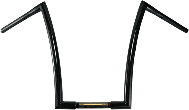 1-1/4" Strip Handlebar - 10" Rise - Black