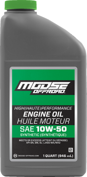 Synthetic Engine Oil - 10W-50 - 1 US quart