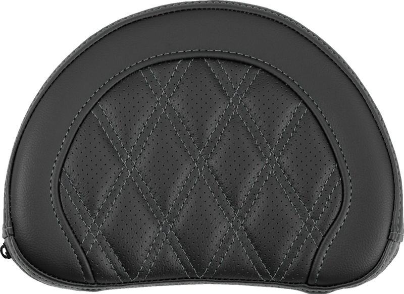 PAD BR CONTOURED LS GRY STITCH