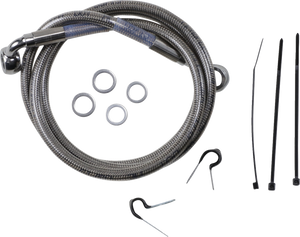 Brake Line - Front (Upper) - Stainless Steel