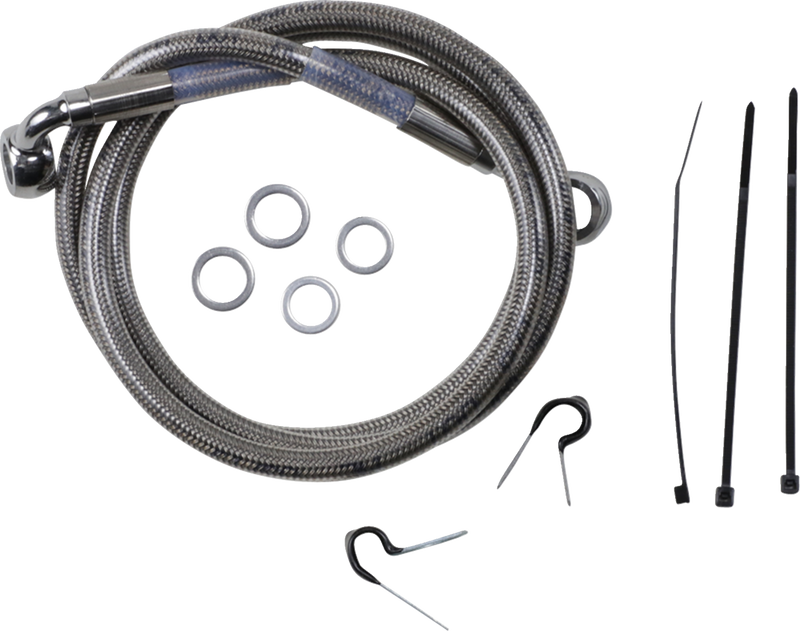 Brake Line - Front (Upper) - Stainless Steel