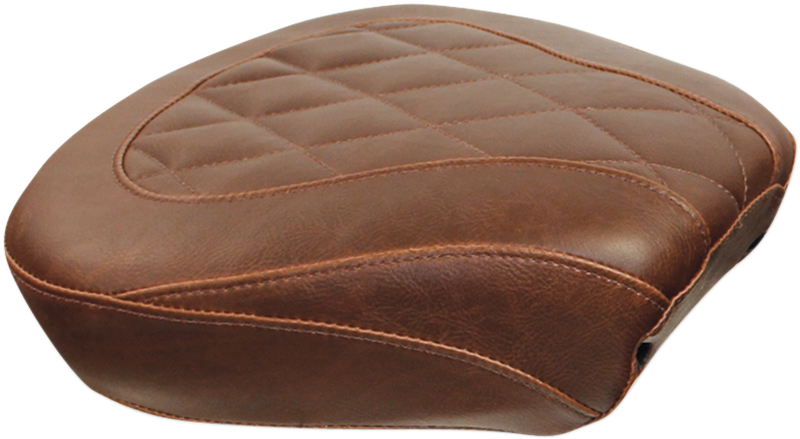 Wide Tripper Rear Seat - Brown - Diamond - FL '97-'25