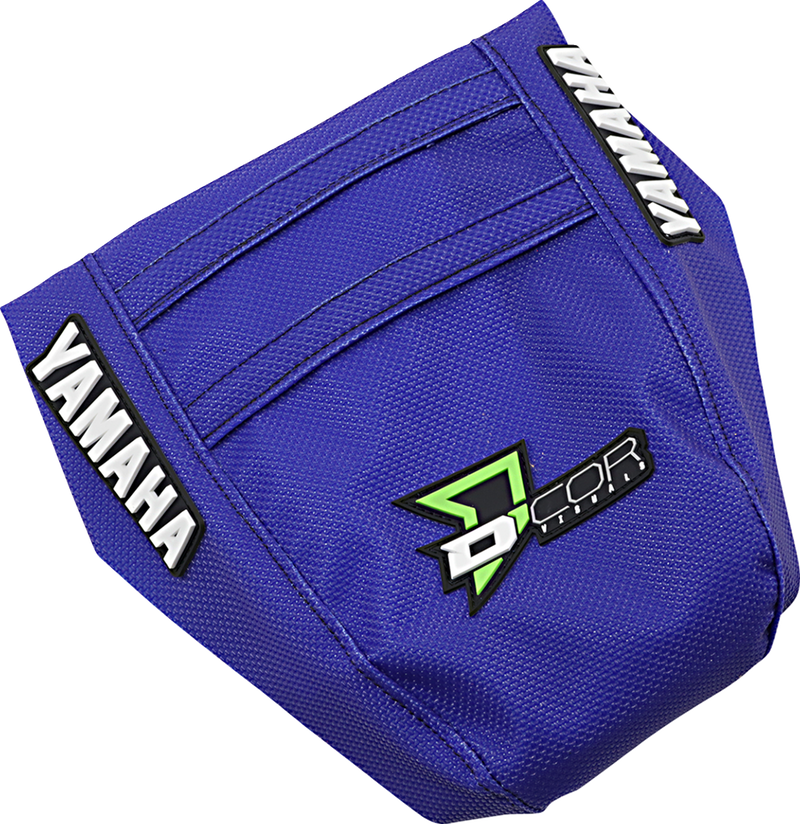 Seat Cover - Black/Green/Blue - YZ '02-'21