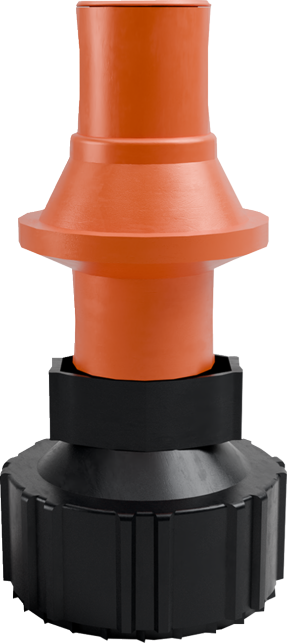 Replacement Ripper Cap - Tuff Jug Container - Orange - 2.7 US gal