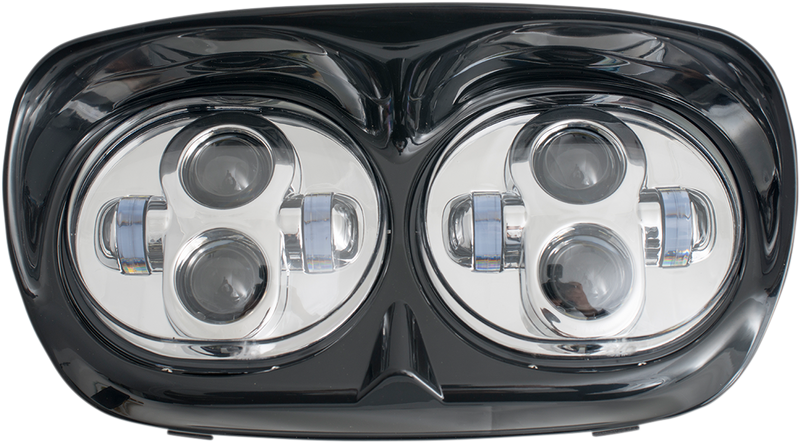 Headlight Assembly - LED - Chrome - FLTR