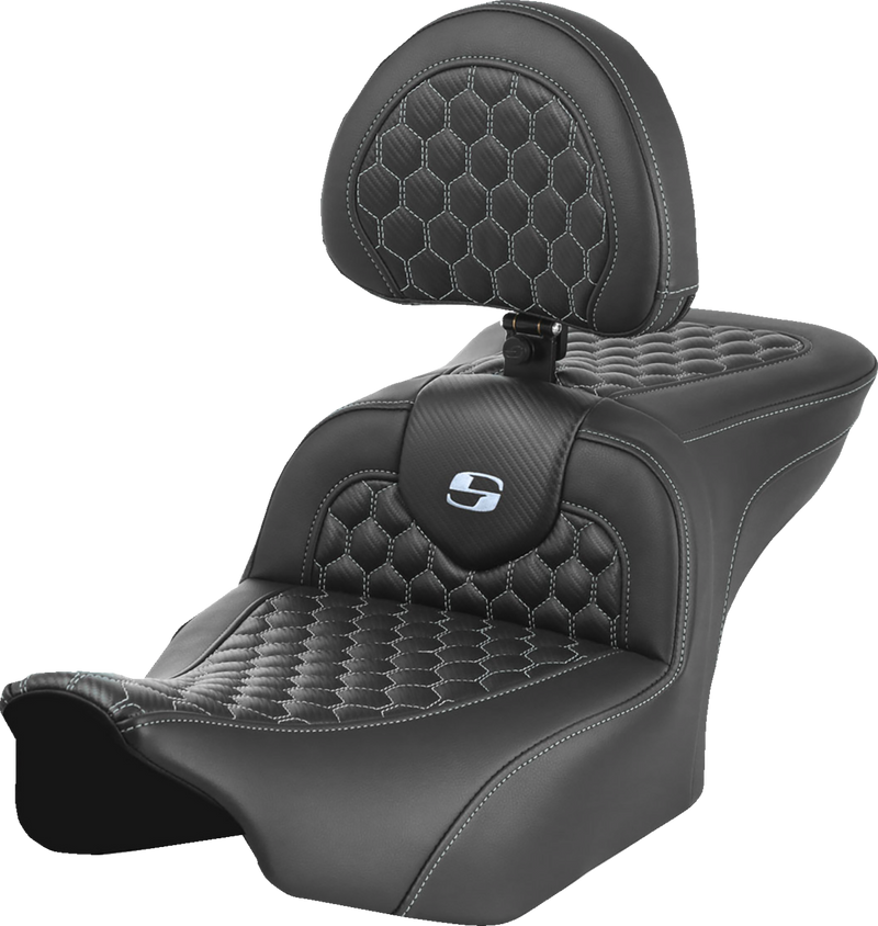 SEAT ROADSOFA HC W/BR SILVER STITCH