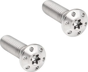 CALIPER MOUNT KIT HOLESHOT 2 PACK POLISHED