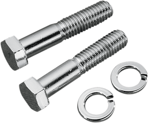 Custom Handlebar and Riser Mounting Bolts - Hex Bolt - 1/2"-13 x 2-3/4" - Chrome