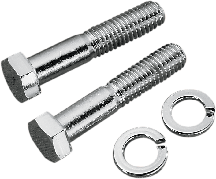 Custom Handlebar and Riser Mounting Bolts - Hex Bolt - 1/2"-13 x 3" - Chrome