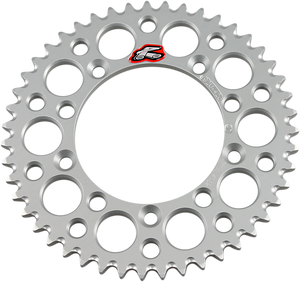 Rear Sprocket - Aluminum - 47 Tooth - Silver - Gas Gas/Husqvarna/KTM