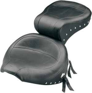 Wide Studded Touring Seat - Softail '84-'99