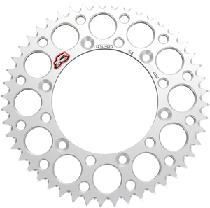 Rear Sprocket - Aluminum - 47 Tooth - Silver - Suzuki