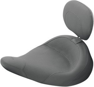 Solo Seat - Removable Driver Backrest for Air Ride - FLHP/FLHT/FLTRXP '83-'25