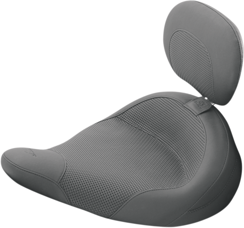 Solo Seat - Removable Driver Backrest for Air Ride - FLHP/FLHT/FLTRXP '83-'25