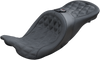 Longhaul 2Up Seat - Air - w/ Driver Backrest Capability - Double Diamond w/ Gray Stitch - FL '08-'23 - view 1