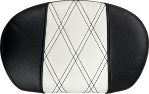 Sissy Bar Pad - Medium - GT1/HR1 Inlay - Black/White
