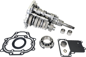 Fat 6 Super Gear Kit - Polished - '06-'17 Harley-Davidson