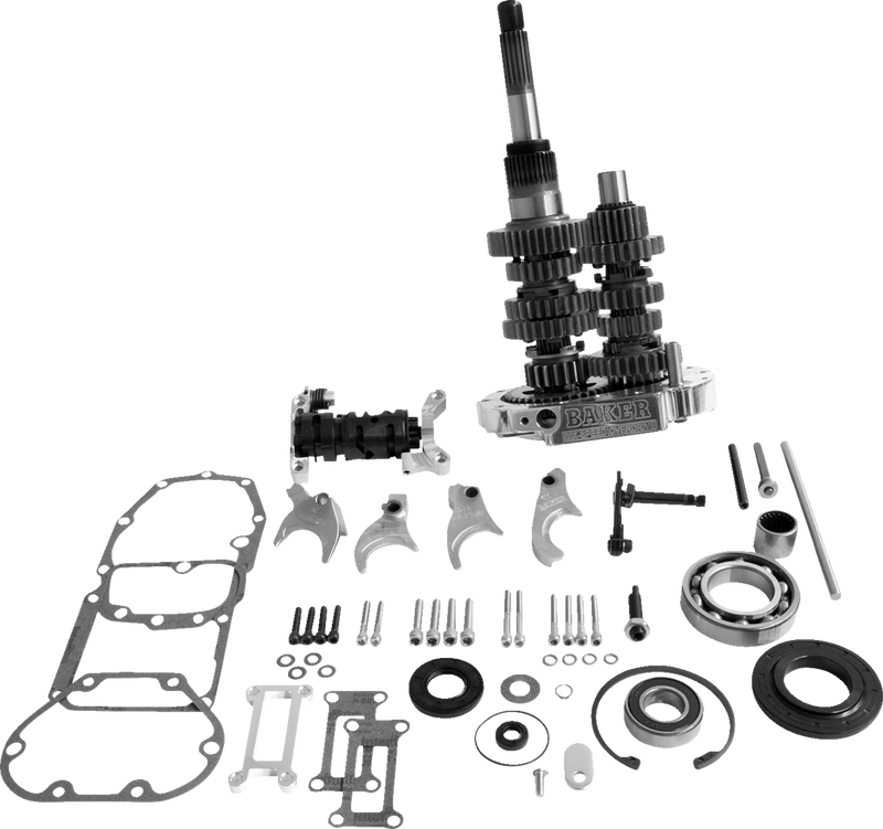 Gear Set - Overdrive/6-Speed - Polished - '01 Touring