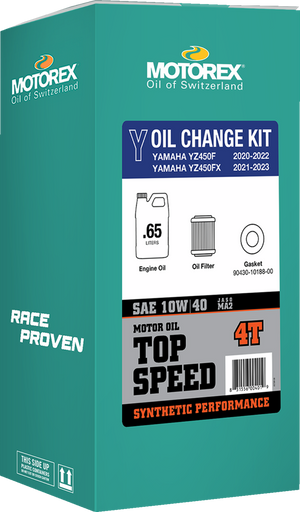 Oil Change Kit - Yamaha YZ 450 - 10W-40