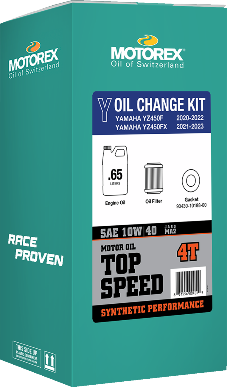 Oil Change Kit - Yamaha YZ 450 - 10W-40