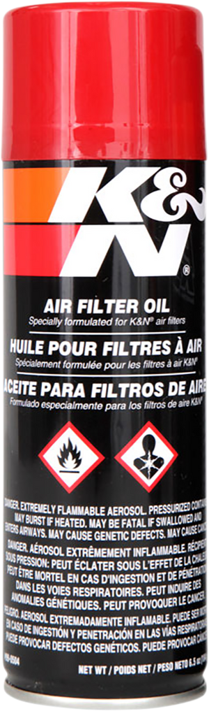 Air Filter Oil - 6.5 oz. net wt. - Aerosol