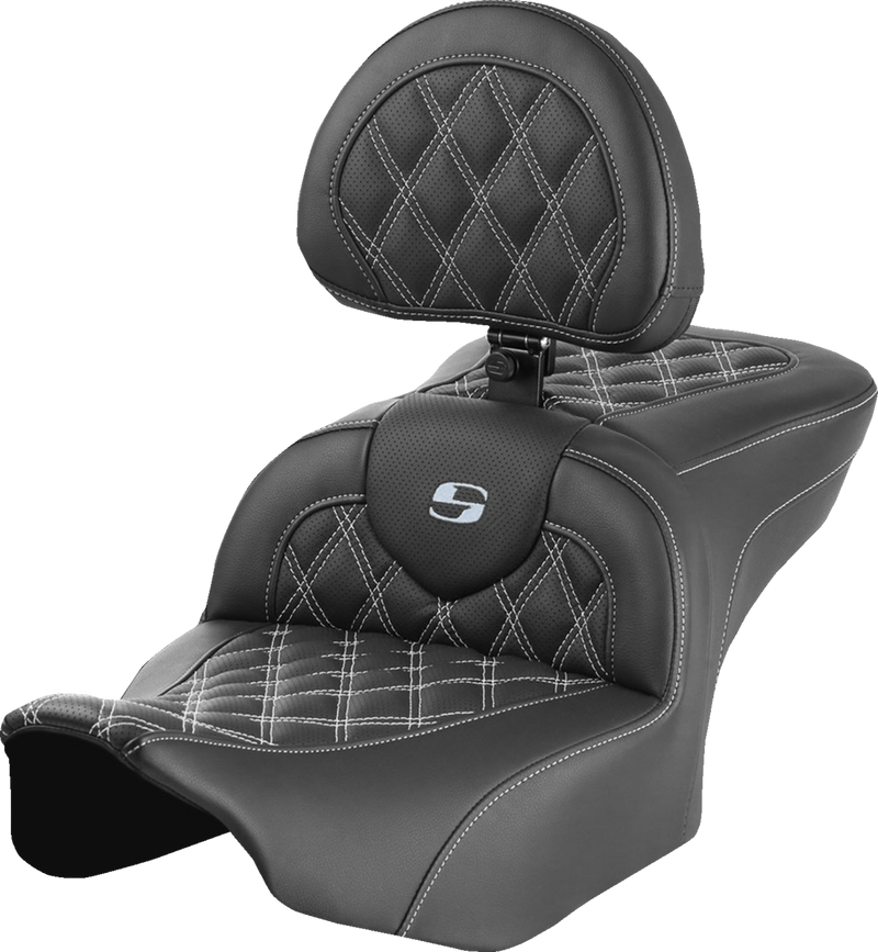 SEAT ROADSOFA LS W/BR SILVER STITCH