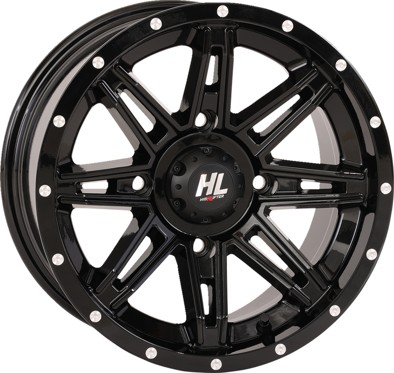 Wheel - HL22 - Front/Rear - Gloss Black - 14x7 - 4/137 - 4+3 (+10 mm)