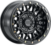 Wheel - Omega Beadlock - Front/Rear - Black with Gloss Black Ring - 15x7 - 5/4.5 - +53 mm - view 1