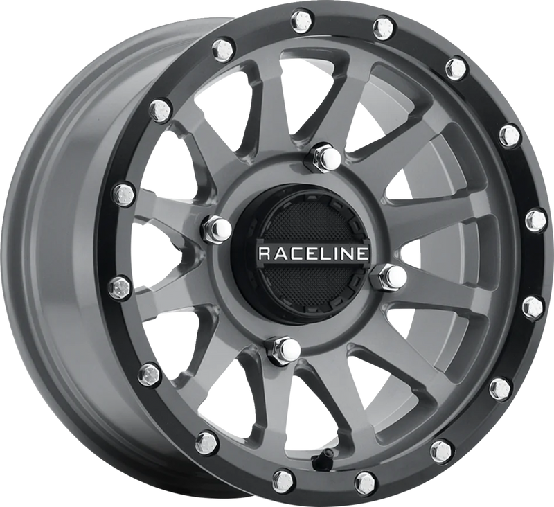 Wheel - Trophy - Simulated Beadlock - Front/Rear - Stealth - 15x7 - 4/137 - 5+2 (+10 mm)