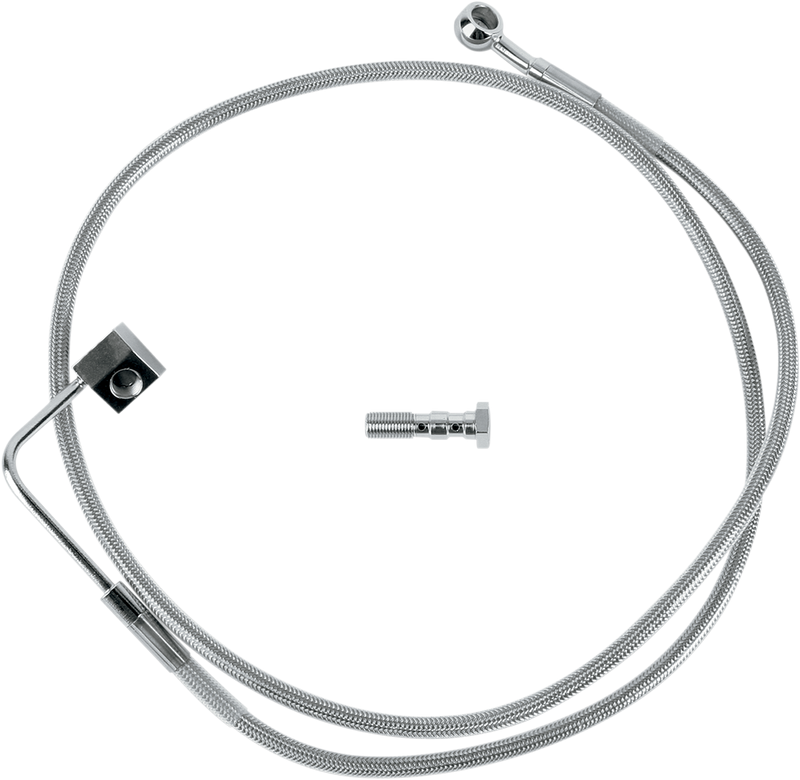 Brake Line - Rear - Stainless Steel