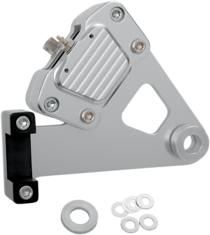 Rear Caliper - 86-99 FLT - Clear Anodized
