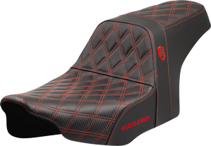 SEAT SDC PERFORMANCE GRIP RED STITCH