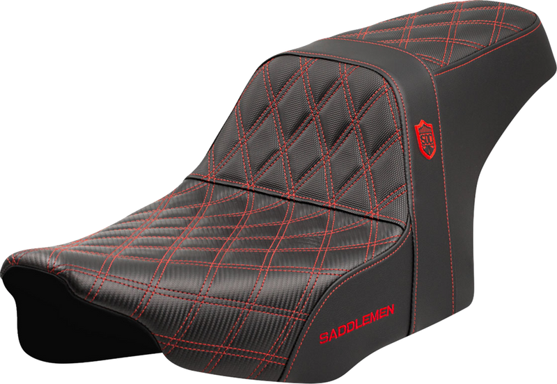 SEAT SDC PERFORMANCE GRIP RED STITCH