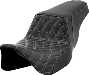 SEAT STEP UP FRONT LS DARK GREY STITCH