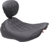 Wide Tripper™ Seat - Solo - Black Stitching - FLT/FLH '23-'25 - view 3