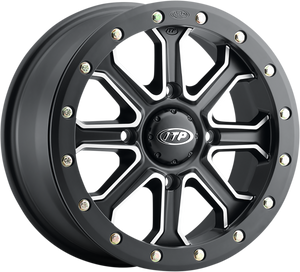 Wheel - Inertia - Front - Black - 15x7 - 4/137 - 6+1 (+50 mm)