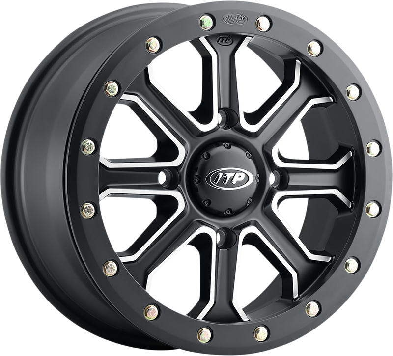 Wheel - Inertia - Front - Black - 15x7 - 4/137 - 6+1 (+50 mm)