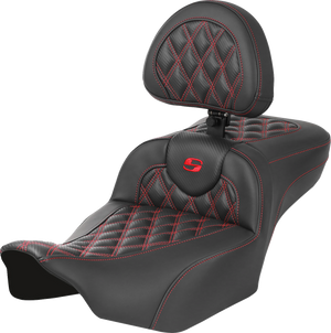 SEAT ROADSOFA LS CF EXT RCH W/BR RED STITCH