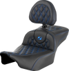 SEAT ROADSOFA LS EXT RCH W/BR BLUE STITCH - view 2