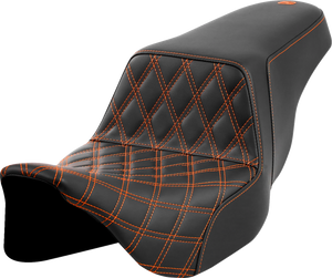 SEAT STEP UP FRONT LS ORANGE STITCH