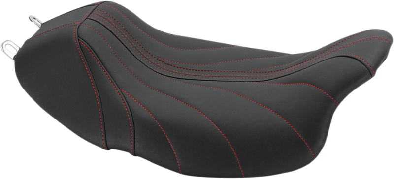 Revere Solo Seat - Gravity - Red Stitched - FL '08-'25