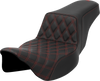 SEAT STEP UP FRONT LS EXT RCH RED STITCH - view 2