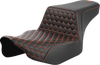 SEAT STEP UP EXT RCH HC FRONT ORANGE STITCH - view 2