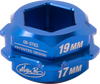 T6 COMBO LEVER HEX ADAPTER, 30mm TO 17 mm & 19 mm - view 1