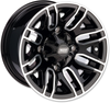 Wheel - 112X - Front - Black - 12x7 - 4/110 - 4+3 - view 1